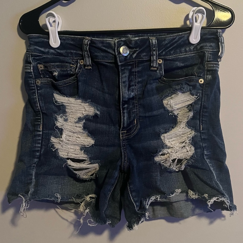 American Eagle Outfitters Distressed Jean Shorts
